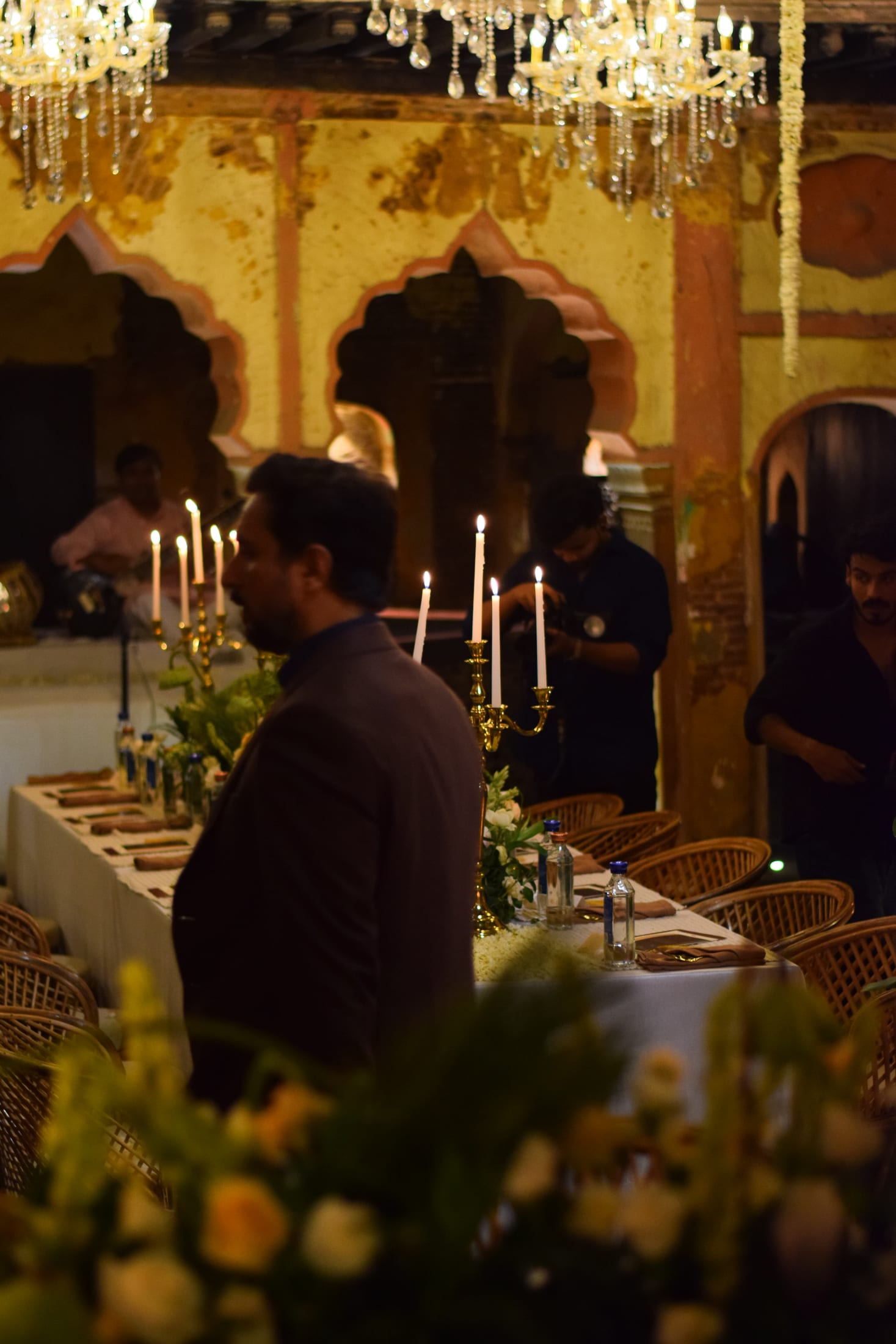 A moment from the inaugural Living Table